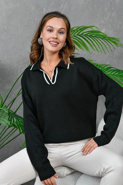 Park Karon Pulover de damă Poloyaka casual tricot