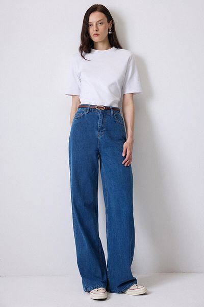 Touché Privé Pantaloni din denim cu picioare largi