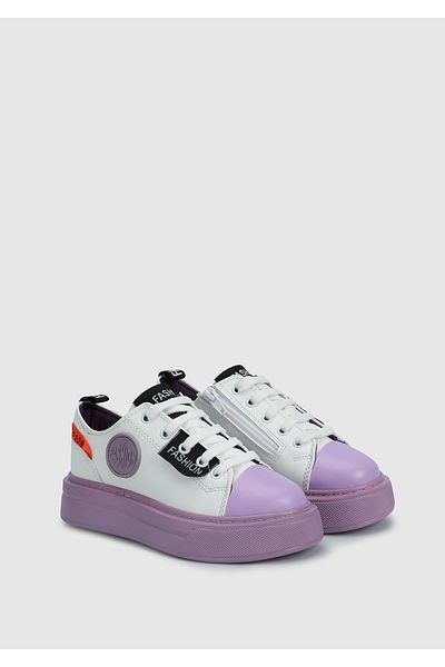 Kiddo Lilac Sneakers for Girls