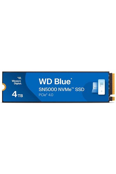 WESTERN DIGITAL SSD Western Digital Blue SN5000 4TB PCI Express 4.0 x4 M.2 2280