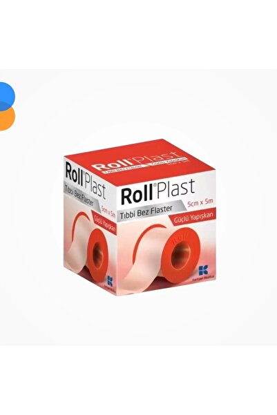 Roll Plast Tıbbi Bez Flaster 5cm x 5m