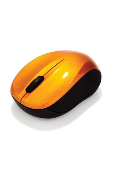 Verbatim Mouse Wireless Verbatim Go 49045, 1600 DPI (Portocaliu)