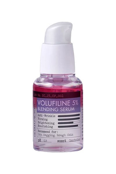 DERMA FACTORY Plumping, Firming Dual Phase Serum Blending Serum Containing 5% Volufiline