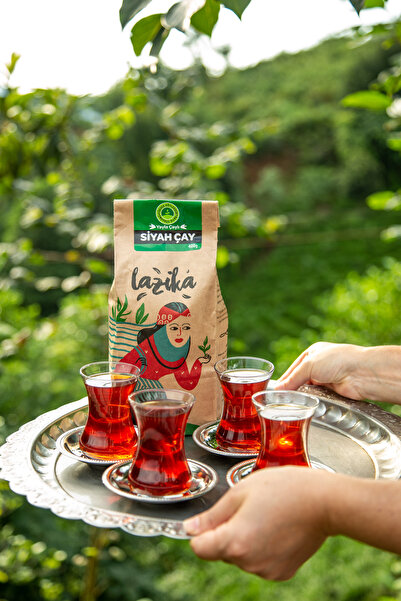 LAZİKA Yayla Çaylı Siyah Çay (400gr)-Mayıs Çayı,Çamlıhemşin Çayı,Tozsuz Çay,İlk Hasat Çay