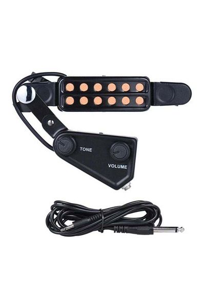 Generic ANSELF Acoustic Guitar Pickup With 12-hole Magnetic Transducer