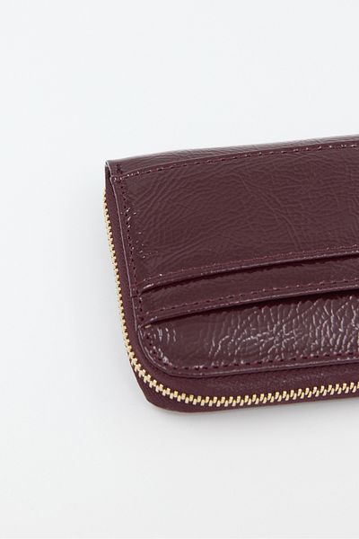 Addax Czdn121-f6 Model Zippered Card Holder Wallet