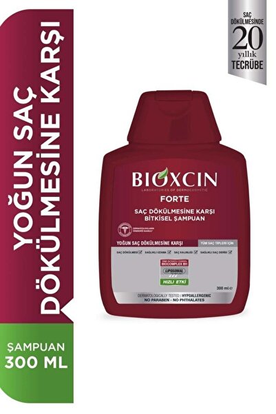 Bioxcin Forte Şampuan 3X300 ml 3 AL 2 ÖDE+ Keratin Complex 500 Mg 60 Tablet +100 ML YÜZ TEMİZLEME JELİ