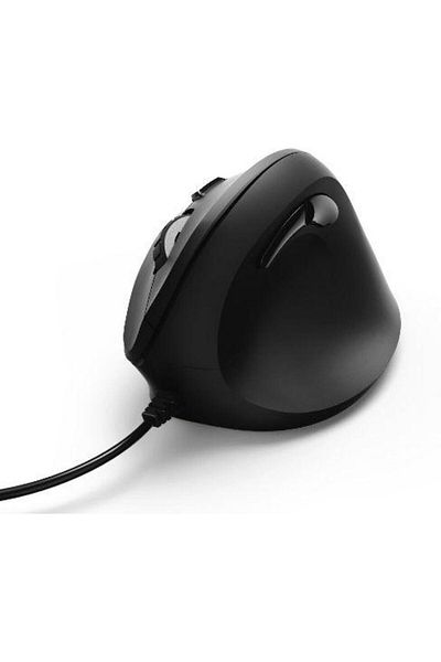 Hama Mouse Ergonomic cu fir Hama EMC-500, 1400 DPI, Optic (Negru)