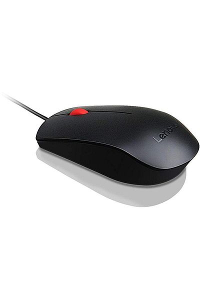 LENOVO Mouse Lenovo Essential, optic, USB, 1600 DPI (Negru)