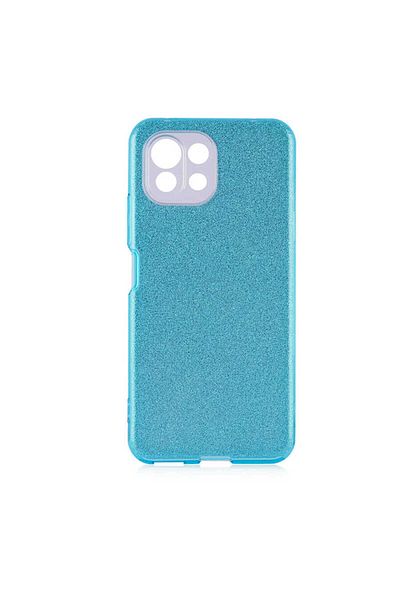 Teknoqr جراب Mi 11 Lite TQR سيليكون لامع - أزرق