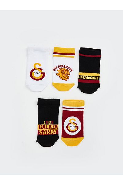 LC Waikiki Чорапи до глезена LCW Kids с шарка Galatasary за момчета, 5 броя