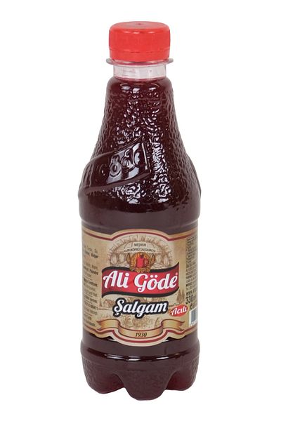 Ali Göde Ali Gode Hot Turnip Juice (Spicy Şalgam) 330ml x6 pack | Traditional Turkish Fermented Beverage