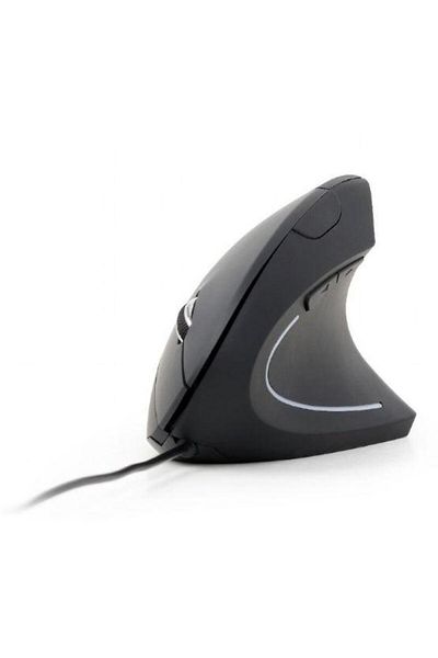 Gembird Mouse Ergonomic Gembird MUS-ERGO-01, 3200 DPI, Optic (Negru)