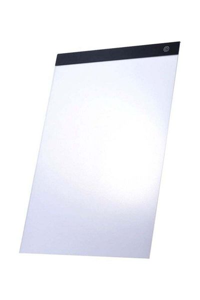 Generic Aibecy LED Light Box Drawing Tracing Board White/Black