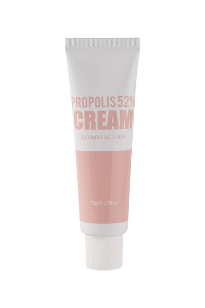DERMA FACTORY 50ml Propolis Cream - 52% Red, Antioxidant Care Cream, Derma Factory