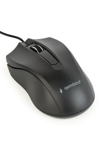 Gembird Mouse Gembird MUS-3B-01, 1000 DPI, Optic (Negru)