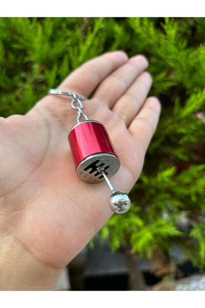 ASTEM GRUP Renkli Hareketli Araba Manuel Vites Anahtarlık Altı Hız Dişli Shif...