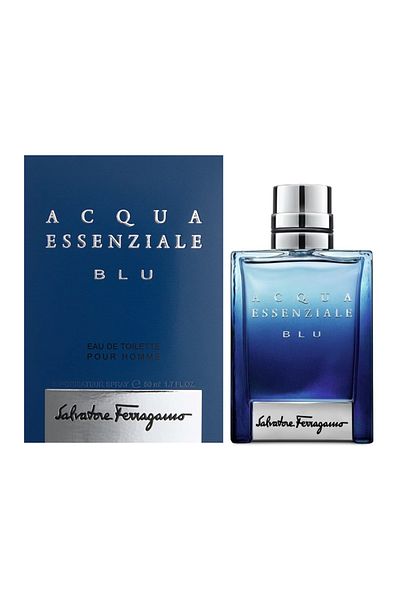 Salvatore Ferragamo Acqua Essenziale Blu For Men Eau De Toilette 50ml
