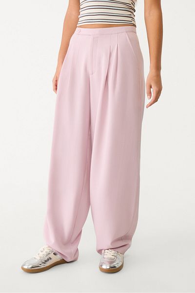 Stradivarius Elegant balloon petite trousers