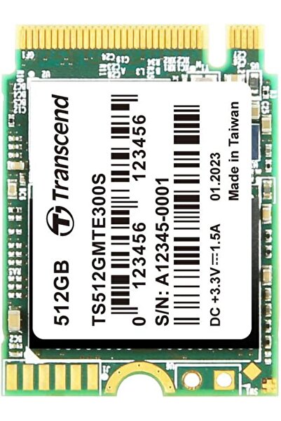Transcend SSD Transcend MTE300S 512GB, M.2 2230, PCIe Gen3 x4 NVMe