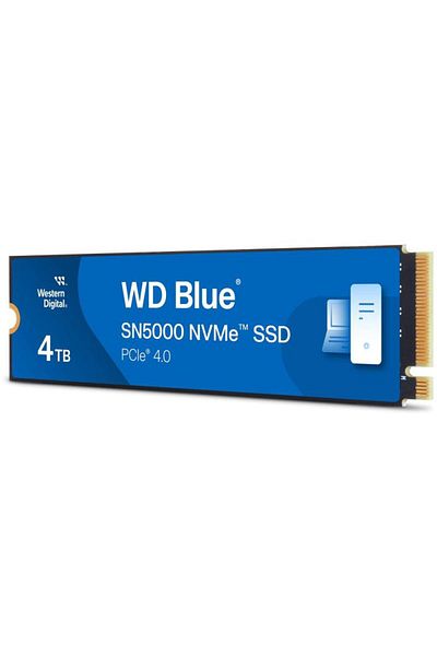 WESTERN DIGITAL SSD Western Digital Blue SN5000 4TB PCI Express 4.0 x4 M.2 2280