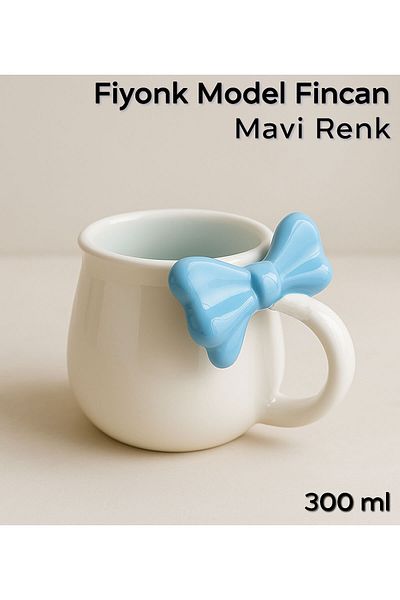 ARVALE Handmade Arvale Bow Series Mug Cup Bow Design Tea Coffee Presentation Cup