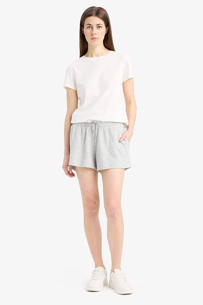 DeFacto Regular Fit Waist Lace up Shorts C7600Ax25Sm