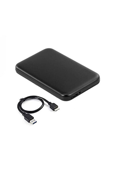 OEM 2.5 Hdd Kutusu Usb 3.0 Harici Harddisk Kutusu - Micro Usb 3.0 Giriş-beyaz