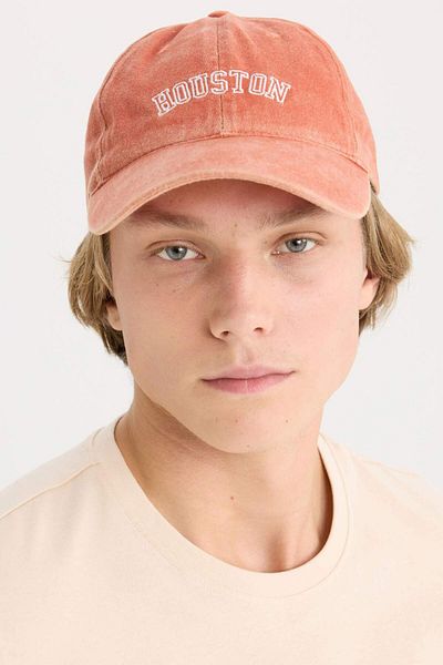 DeFacto Unisex Label Printed Jean Baseball Basketball Cap D7824Ax25Sm