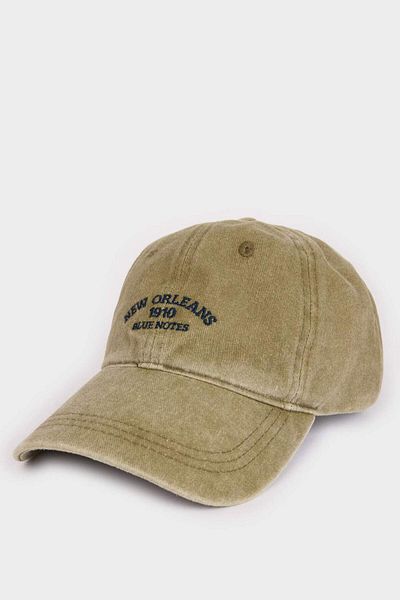 DeFacto Unisex Label Printed Jean Baseball Basketball Cap