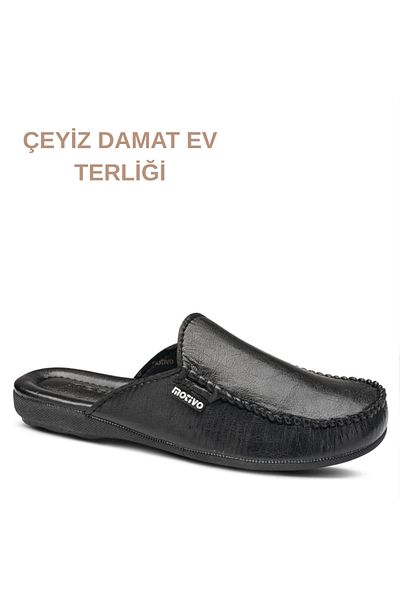 Cozi company Black Men's Home Guest Dowry Bundle and Groom Slippers
