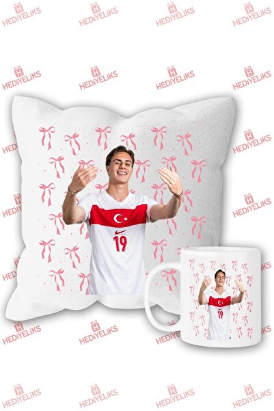 HEDİYELİKS Kenan Yıldız Baskılı Hediyelik Yastık Ve Kupa Bardak Seti