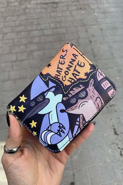 Köstebek Mordecai and Rigby Cool Boys Short Wallet