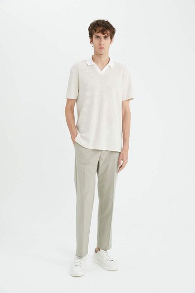 DeFacto Regular Fit Short Sleeve Polo T-Shirt B6548Ax25Sm