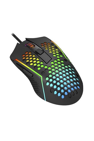 REDRAGON Mouse pentru jocuri Redragon Reaping, USB, 12400 DPI, iluminat RGB (Negru)