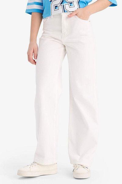 DeFacto Jeans mit weitem Bein für Mädchen E9560a825sm