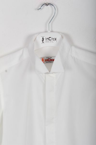 incity Boy's Stylish Collar Detailed Ecru Shirt