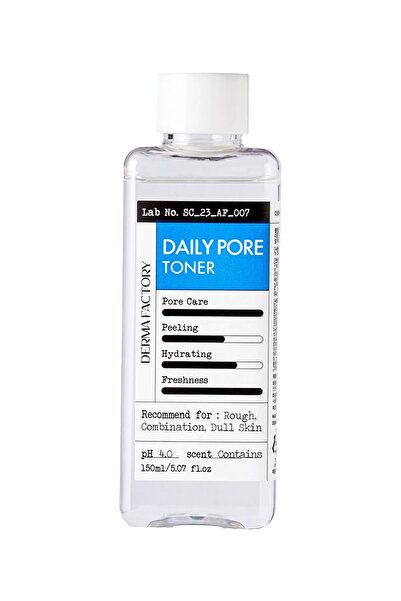 DERMA FACTORY Aha-bha-pha-lha Içeren Gözenek Görünümü Karşıtı Tonik Daily Pore Toner 150ml