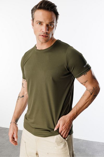 GENIUS STORE Men's Moisture Wicking Quick Dry Athletic Technical Performance Sports T-Shirt Drifit-Kisakolnew