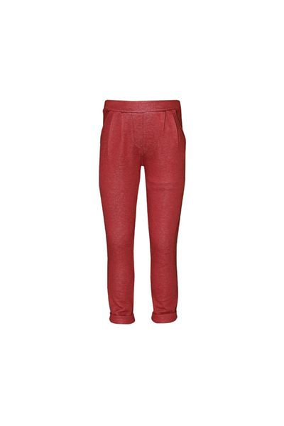 LOVETTI Girl - Claret Red Double Leg, Waist Pleated PocKet Trousers