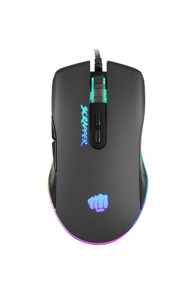 FURY Mouse Gaming Fury Scrapper, USB, iluminat RGB (Gri)