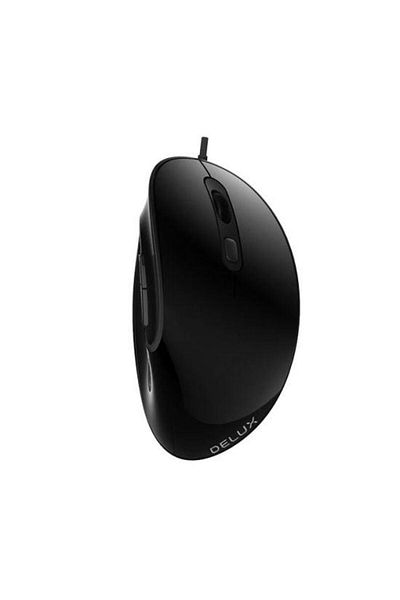 Delux Mouse pentru jocuri Delux M618SEU, USB, 1600 DPI (Negru)