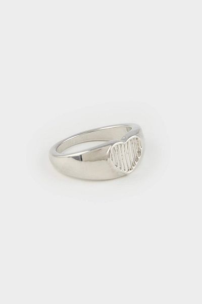 DeFacto Afra X Stone 5-Piece Silver Ring E9094Axns