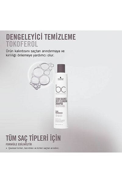 Bonacure Bc Bonacure Clean Sls/Sles Sulfate, Silicone and Artificial Coloring Free Shampoo200Ml