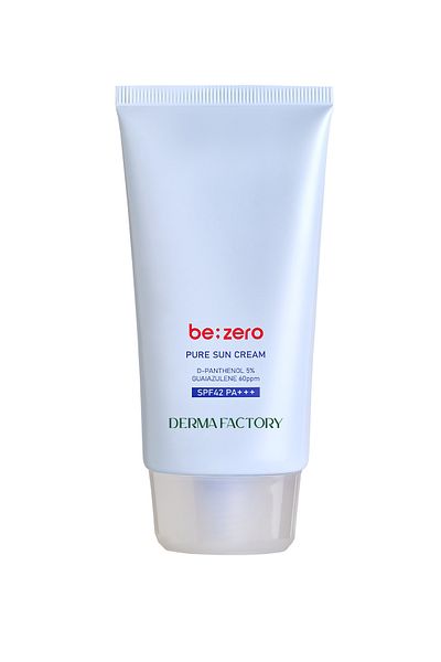 DERMA FACTORY Sunscreen with Azulen and Panthenol for Sensitive Skin Derma Factory Be Zero Pure Sun Cream 80GR