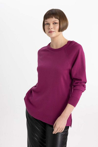 DeFacto Relax Fit Knitwear Sweater B7866Axns