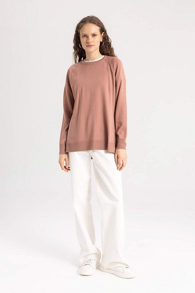 DeFacto Relax Fit Knitwear Sweater B7866Axns