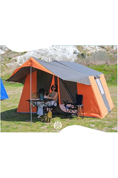 TMC CAMPİNĞ 2 Odalı Içten Kurmalı Kamp Çadırı (4*6 KİŞİLİK)