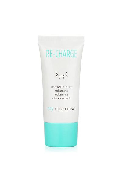 Clarins My Re-Charge Relaxing Sleep Mask 0.5 oz Travel Essential for Ultimate Rejuvenation