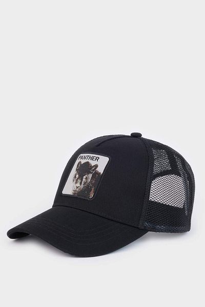 DeFacto Men's Label Printed Woven Baseball Basketball Cap B7998Ax25Sm